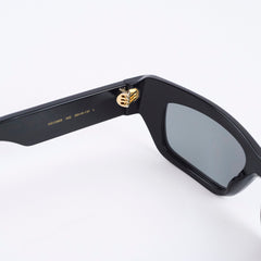 Gucci GG1296S 002 Sunglasses Black Reflective
