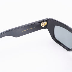 Gucci GG1296S 002 Sunglasses Black Reflective