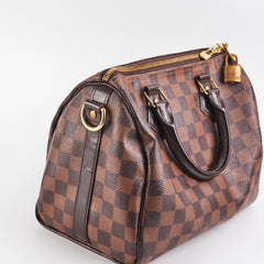 Louis Vuitton Bandouliere Speedy 25 Damier Ebene