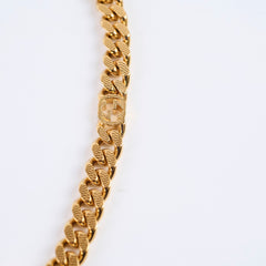 Gucci Chunky Interlocking G Gold Necklace