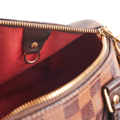 Louis Vuitton Bandouliere Speedy 25 Damier Ebene