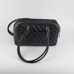 Chanel Cambon Bowling Bag Black