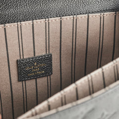 Louis Vuitton Black Monogram Empreinte Metis 2018