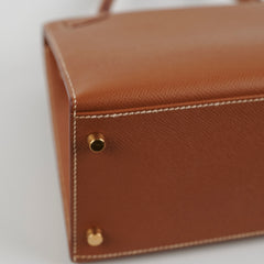 Hermes Kelly 28 Gold C Square Stamp