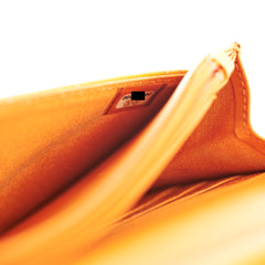 Chanel Wallet On Chain Orange Patent WOC