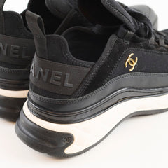 Chanel Sneakers Black Size 39