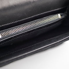 Saint Laurent Suede Black Tassel