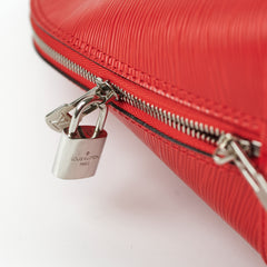 Louis Vuitton Alma PM Red Epi Leather 2015