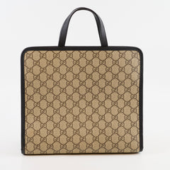 Gucci Apple GG Supreme Monogram Canvas Tote