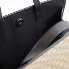 Gucci Apple GG Supreme Monogram Canvas Tote