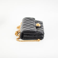 Chanel Seasonal Mini Rectangular Flap Lambskin Black