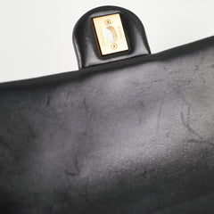 Chanel Seasonal Mini Rectangular Flap Lambskin Black