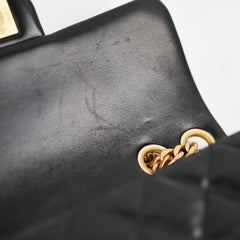 Chanel Seasonal Mini Rectangular Flap Lambskin Black