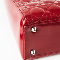 Deal of the Week - Dior Large Lady Dior Patent Red