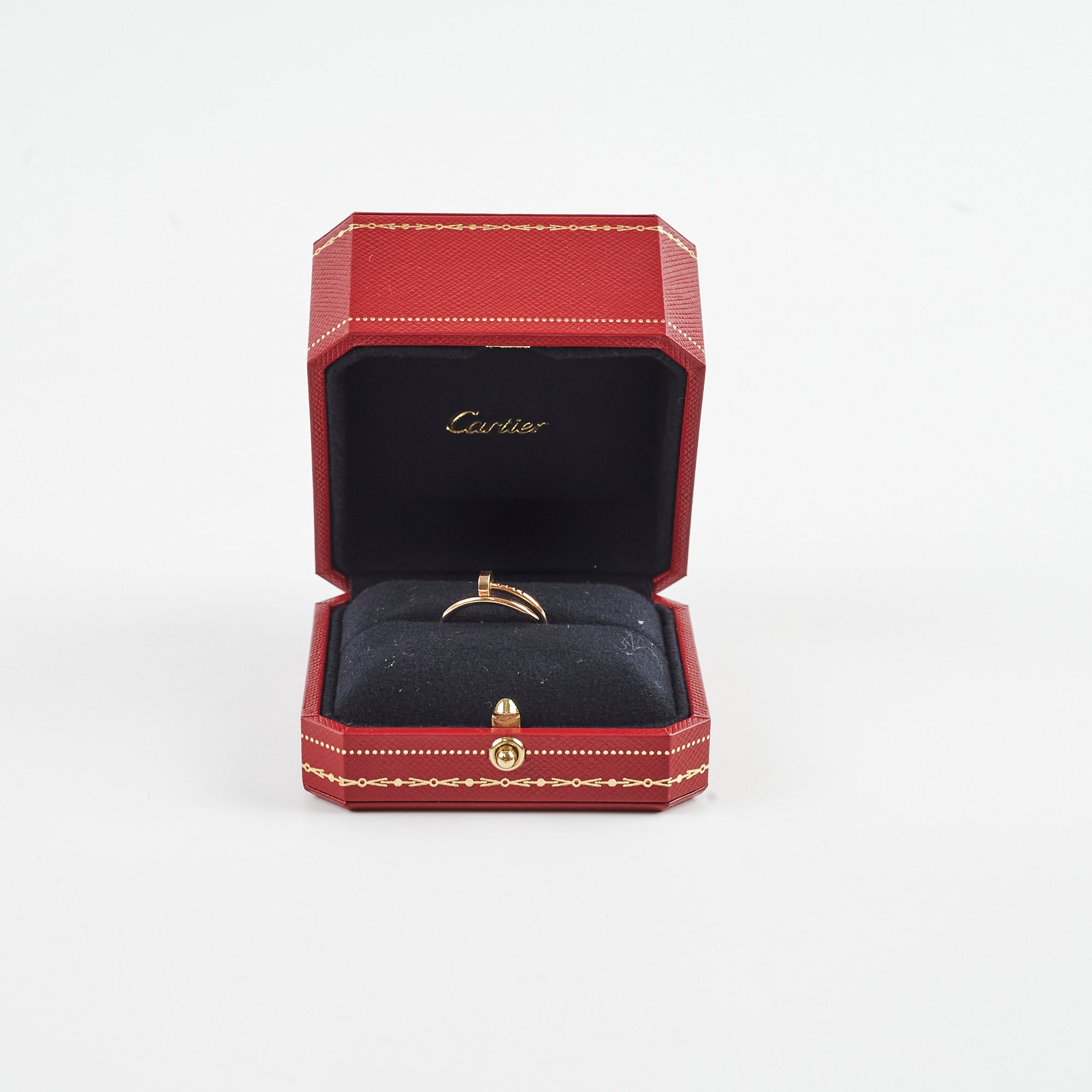 Cartier Small Juste Un Clou JUC Ring Size 53 – THE PURSE AFFAIR