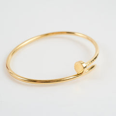 Cartier SM Juste un Clou (JUC) Bracelet Size 16 YG