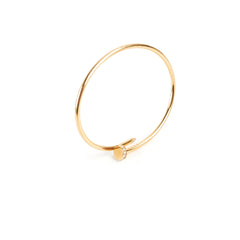 Hold Cartier Juste Un Clou JUC Yellow Gold With Diamonds Size 17 - 2022