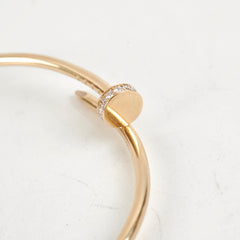 Hold Cartier Juste Un Clou JUC Yellow Gold With Diamonds Size 17 - 2022