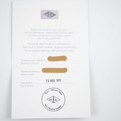 Van Cleef & Arpels Vintage Alhambra Grey Mother of Pearl Necklace Yellow Gold