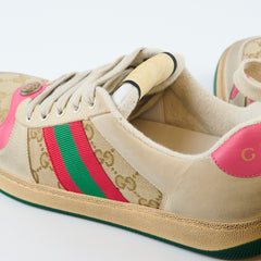 Gucci Screener trainer Sneakers Size 39