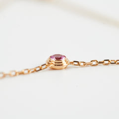 Cartier D'amour Necklace Pink Sapphire