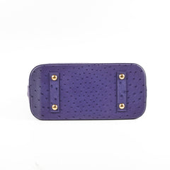 Louis Vuitton Ostrich Purple Alma PM