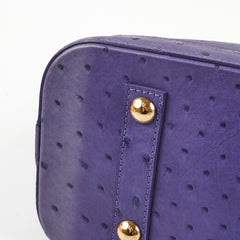 Louis Vuitton Ostrich Purple Alma PM