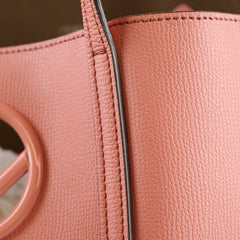 Fendi F Shopping Tote Salmon Pink