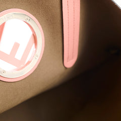 Fendi F Shopping Tote Salmon Pink