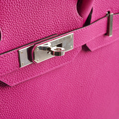 Hermes Birkin 30 Rose Pourpre A stamp