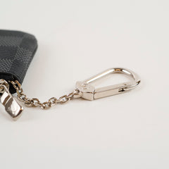 Louis Vuitton Pochette Clés Key Pouch Damier Graphite