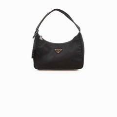 Prada Prada Mini Re-Edition 2000 Re-Nylon Shoulder Bag Black