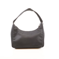 Prada Prada Mini Re-Edition 2000 Re-Nylon Shoulder Bag Black