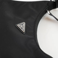 Prada Prada Mini Re-Edition 2000 Re-Nylon Shoulder Bag Black