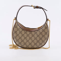 Deal of The Week - Gucci GG Supreme Mini Half Moon Bag