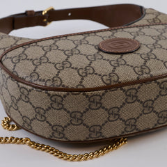 Deal of The Week - Gucci GG Supreme Mini Half Moon Bag