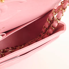 Chanel Vintage Classic Flap M/L 24K GHW Caviar Pink