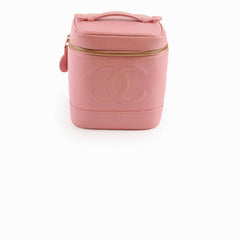 Chanel Caviar Timeless Vanity Pink (8 Series)