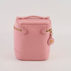 Chanel Caviar Timeless Vanity Pink (8 Series)