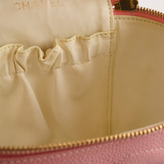 Chanel Caviar Timeless Vanity Pink (8 Series)