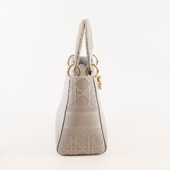 Christian Dior Medium Lady D-Lite Grey