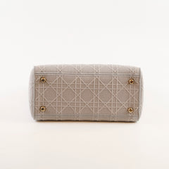 Christian Dior Medium Lady D-Lite Grey