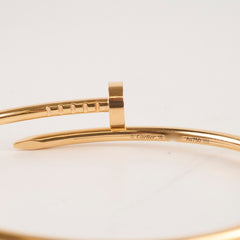 Cartier Juste Un Clou Small Model Pink Gold Bracelet Size16