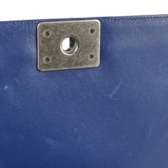 Chanel New Medium Boy Dark Blue 21