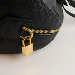 Louis Vuitton Speedy 25 Bandouliere Monogram Empreinte Black