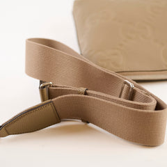 Gucci Jumbo GG Medium Messenger Bag Taupe