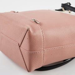 Louis Vuitton Lock Me Backpack Light pink/cream