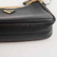 Prada Re-edition Leather Black