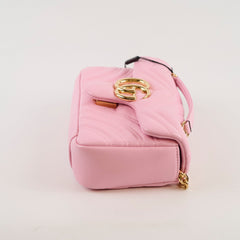 Gucci GG Marmont Mini Shoulder Bag Light Pink Leather