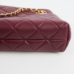 Chanel Mini Shopping Bag Dark Burgundy